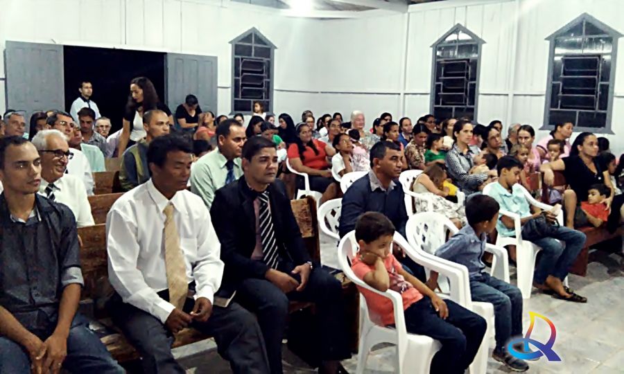 Reinauguração da Congregação na RO-481 esquina com a Linha 17, no campo ministerial da Assembleia de Deus em Nova Brasil