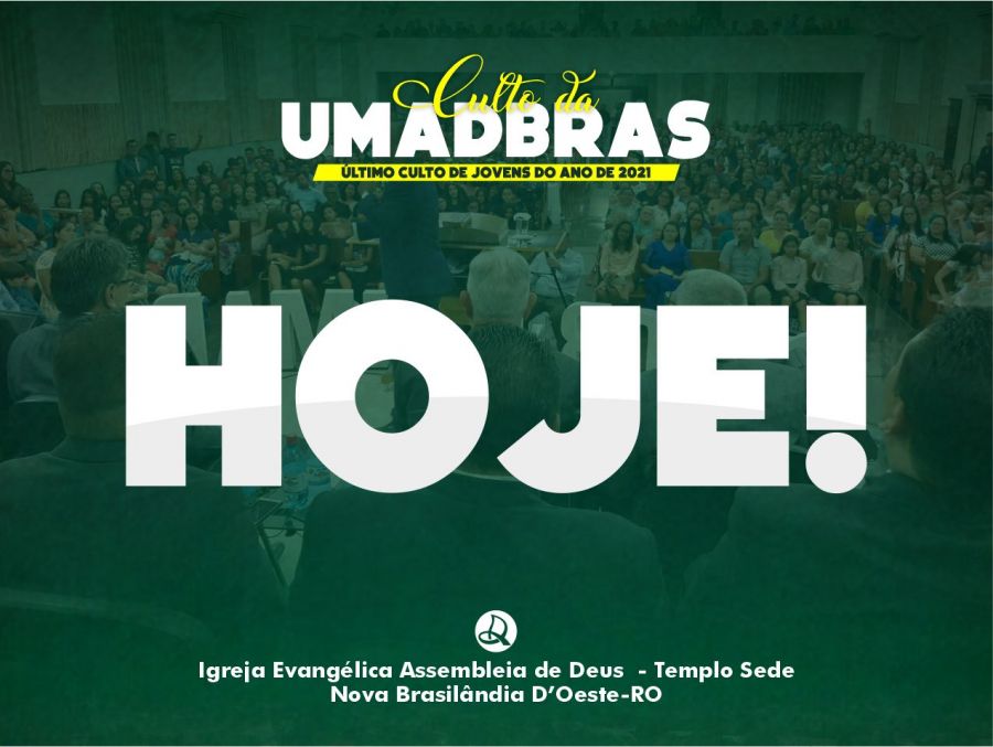 Último culto de jovens do ano de 2021