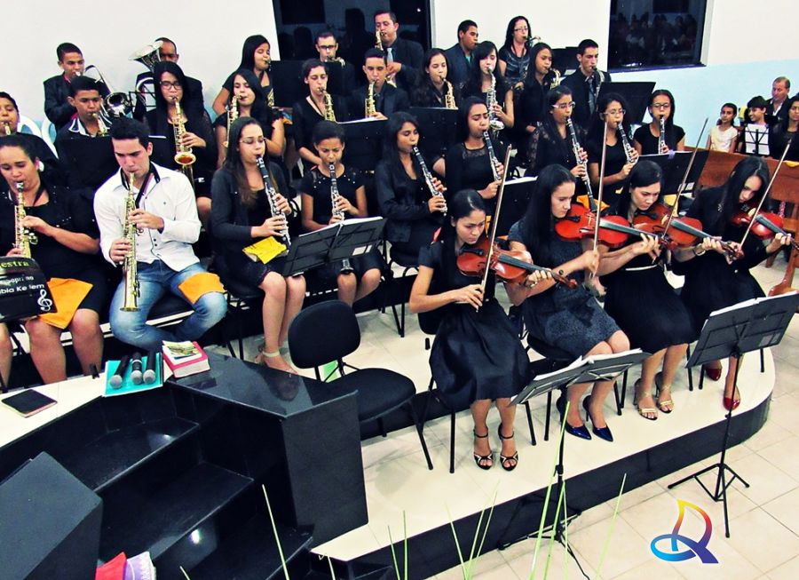GRANDIOSO CULTO EM AÇÃO DE GRAÇAS PELO ANIVERSÁRIO DA ORQUESTRA MELODIAS DO REI